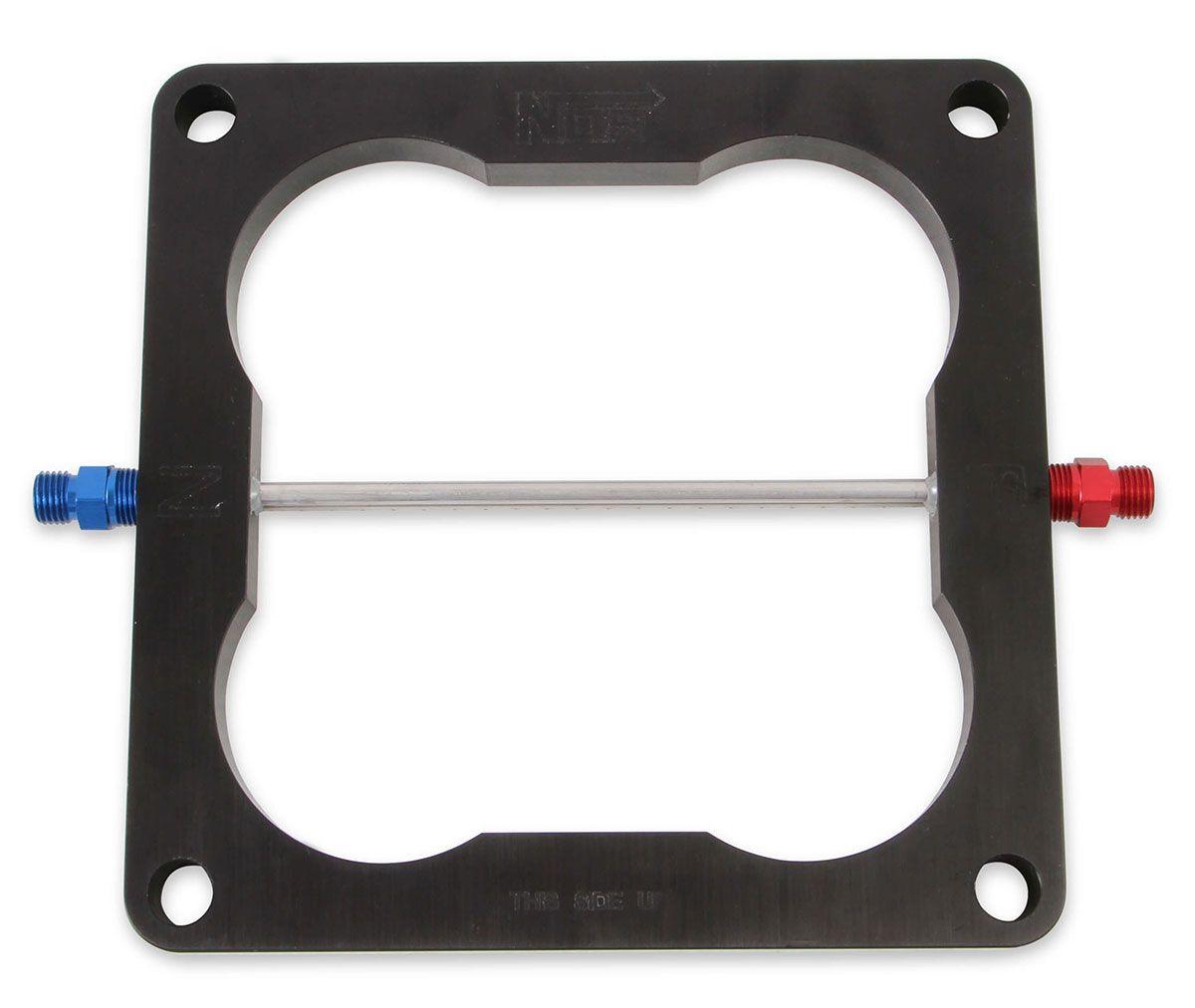 NOS Suit 4500 Series Carbs Nitrous Oxide Systems Big Shot Nitrous Injector Plate NOS12610 SR