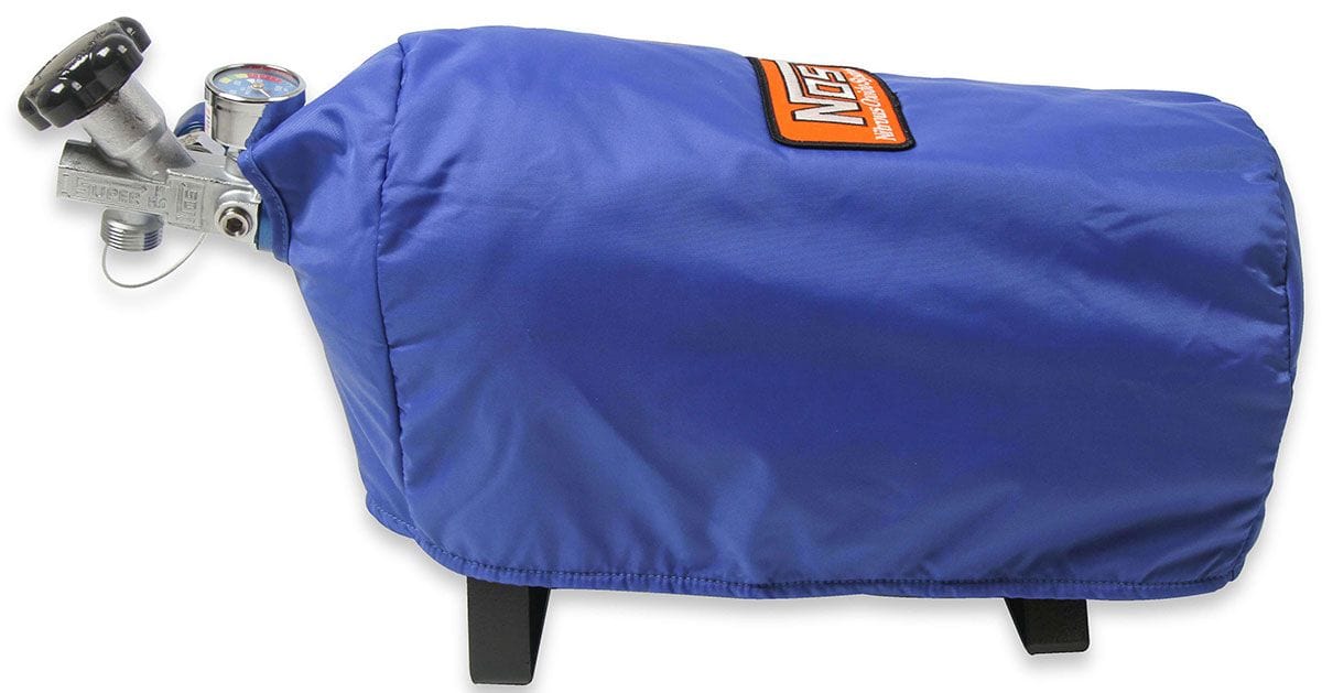 NOS Suit 7" dia. Blanket for 10-lb. Bottle Nitrous Oxide Systems Nitrous Bottle Blanket NOS14165 SR