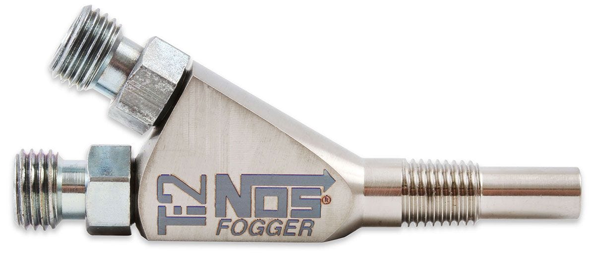 NOS Titanium 2-Stage Direct Port Dry Fogger Nozzle Nitrous Oxide Systems TI2 Dry Fogger Nozzle NOS13682 SR