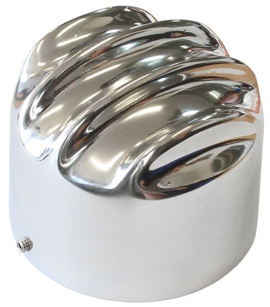 OBRIEN Obrien Polished Finned Aluminium Breather Cover OTEOBS SR
