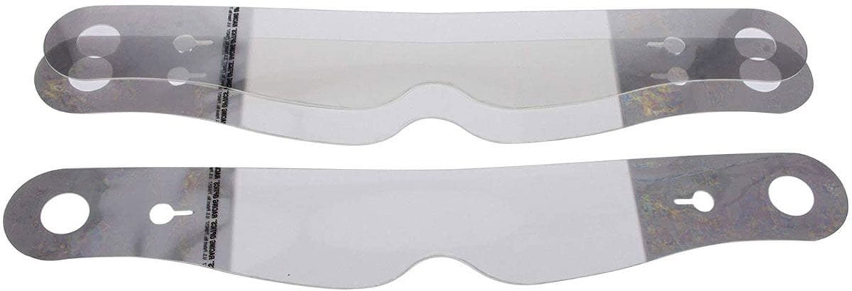 OPTICS Fits Simpson RX, Super Bandit, Diamond Back, Raider Racing Optics 2 mil Laminated Clear XStack 10 Tearoffs ROP-10204C SR