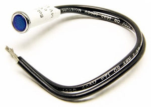 Painless Wiring 5/16" Indicator Dash Light, Blue PW80206