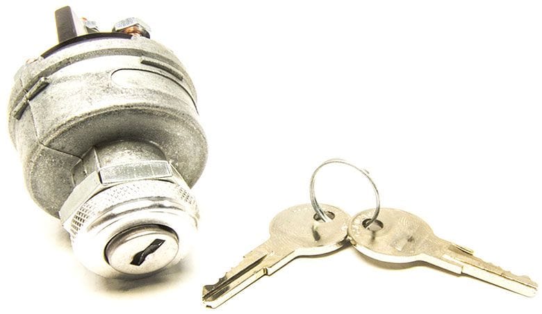 PAINLESS Painless Wiring Universal Dash Mounted Ignition Switch with Keys PW80153 SR