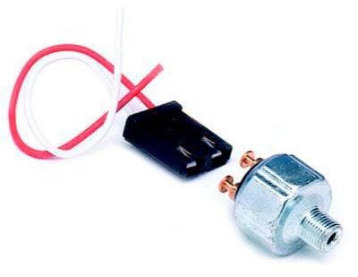 PAINLESS Supplied with Plug in Pigtail. 1/8" NPT Thread. Painless Wiring Universal Low Pressure Brake Light Switch PW80174 SR