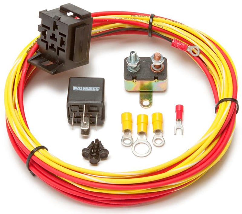 Painless Wiring With 30amp Relay Painless Wiring Fuel Pump Relay Kit PW50102 SR