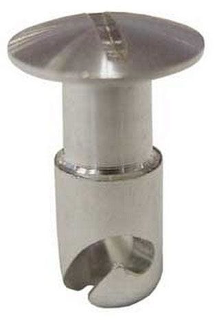 PANELFAST Aluminium Under Cut Oval Head Fastener, 7/16" x .450 Grip (Each) Panelfast Dzus Fastener PANUA6450 SR