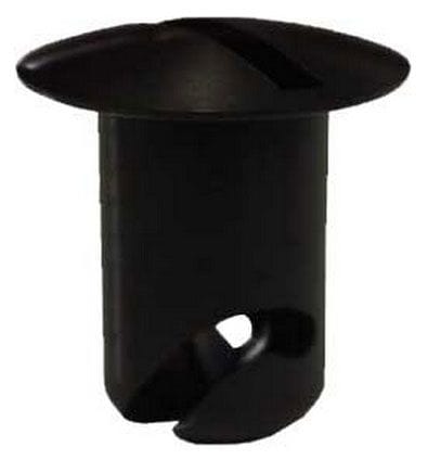 PANELFAST Black Aluminium Oval Head Fastener, 3/16" Hex Drive, 7/16" x .500 Gri Panelfast Dzus Fastener PANBABK6500 SR