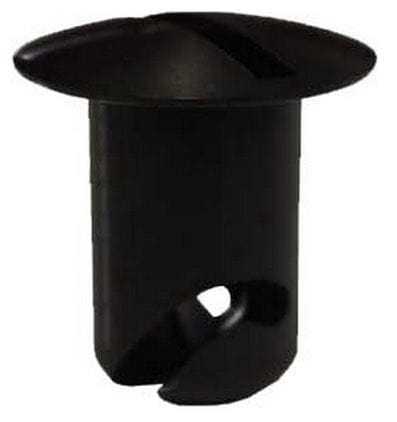 PANELFAST Black Aluminium Oval Head Fastener 7/16" x .500 Grip (Each) Panelfast Dzus Fastener PANABK6500 SR