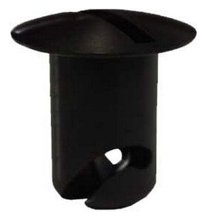 PANELFAST Black Aluminium Oval Head Fastener 7/16" x .550 Grip (Each) Panelfast Dzus Fastener PANABK6550 SR