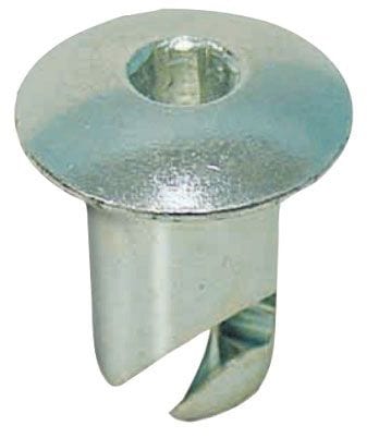 PANELFAST Steel Oval Head Fastener, 3/16" Hex Drive, 5/16" x .450 Grip (Each) Panelfast Dzus Fastener PANB5450 SR