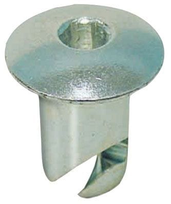 PANELFAST Steel Oval Head Fastener, 3/16" Hex Drive, 5/16" x .500 Grip (Each) Panelfast Dzus Fastener PANB5500 SR