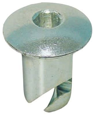 PANELFAST Steel Oval Head Fastener, 3/16" Hex Drive, 5/16" x .550 Grip (Each) Panelfast Dzus Fastener PANB5550 SR