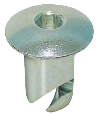 PANELFAST Steel Oval Head Fastener, 3/16" Hex Drive, 7/16" x .500 Grip (Each) Panelfast Dzus Fastener PANB6500 SR