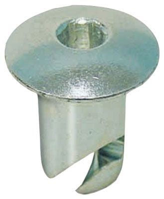 PANELFAST Steel Oval Head Fastener, 3/16" Hex Drive, 7/16" x .550 Grip (Each) Panelfast Dzus Fastener PANB6550 SR