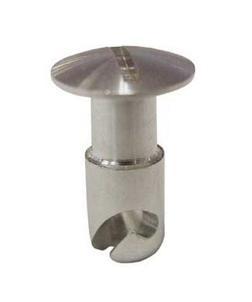 PANELFAST Steel Under Cut Oval Head Fastener, 1/4" x .400 Grip (Each) Panelfast Dzus Fastener PANU4400 SR