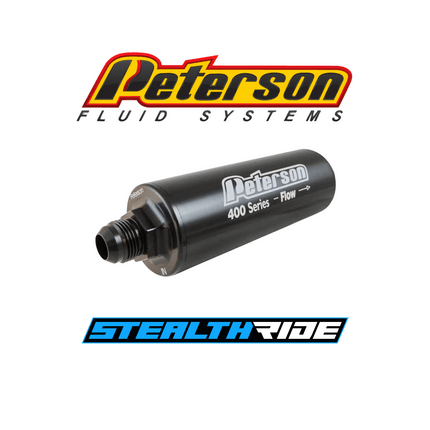 Peterson Fluid Systems Suit Ford 3/4" Filter With -10 AN Male Fittings Peterson Fluid Systems Billet Remote Filter Firewall Mount PFS09-1311 SR