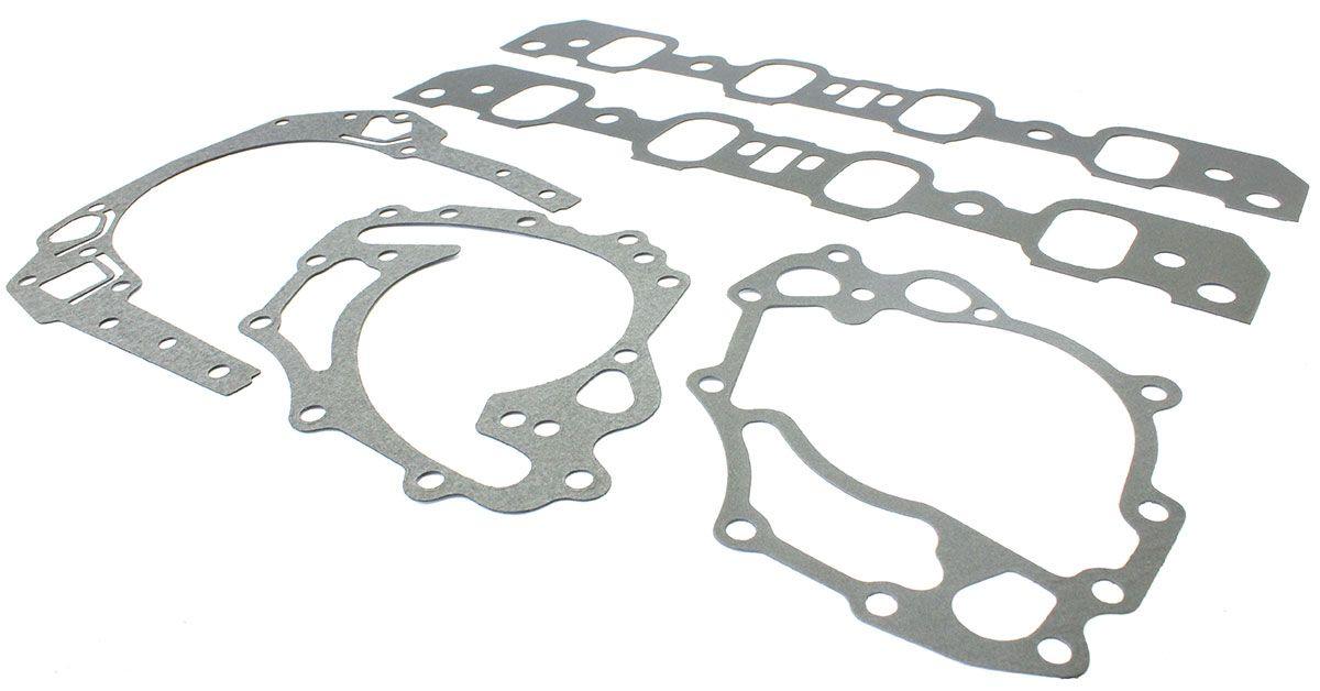 PG Suit Ford 302-351C Performance Gaskets Full Engine Gasket Kit with 2V Intake Gasket 5RFS25351CPT-2 SR