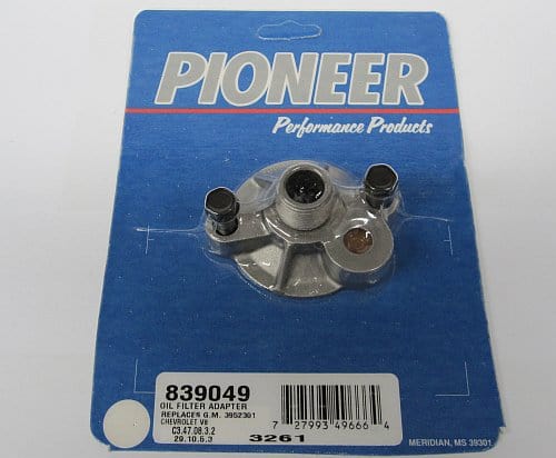 PIONEER Pioneer Oil Filter Adapter with Bypass PI839049 SR