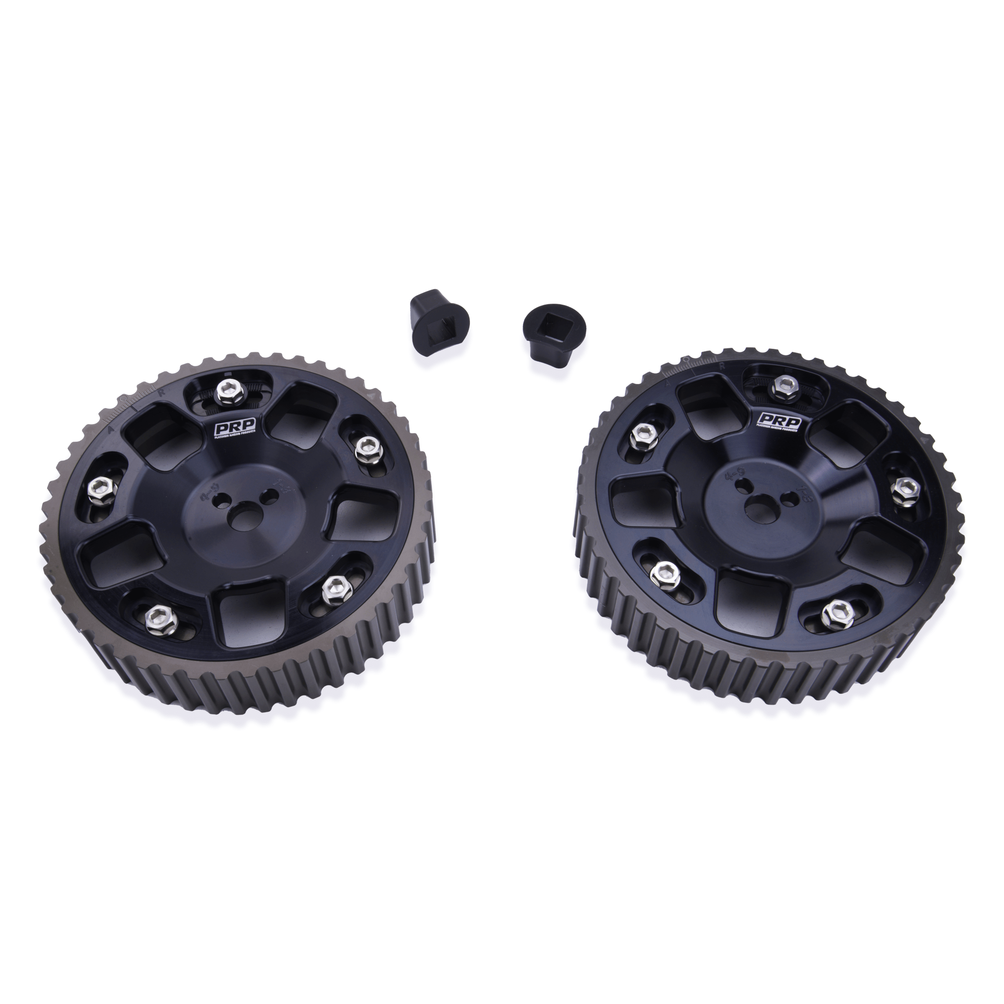 Platinum Racing Products Adjustable Cam Gear Black / No thankyou / Two Gears (Non Mivec) EVO 4G63 Adjustable Cam Gears SR