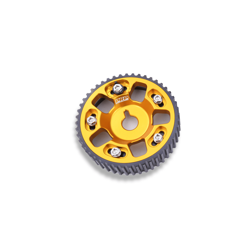 Platinum Racing Products Adjustable Cam Gear Gold / No thankyou Adjustable ALLOY OUTER Cam Gears to suit 1UZ SR