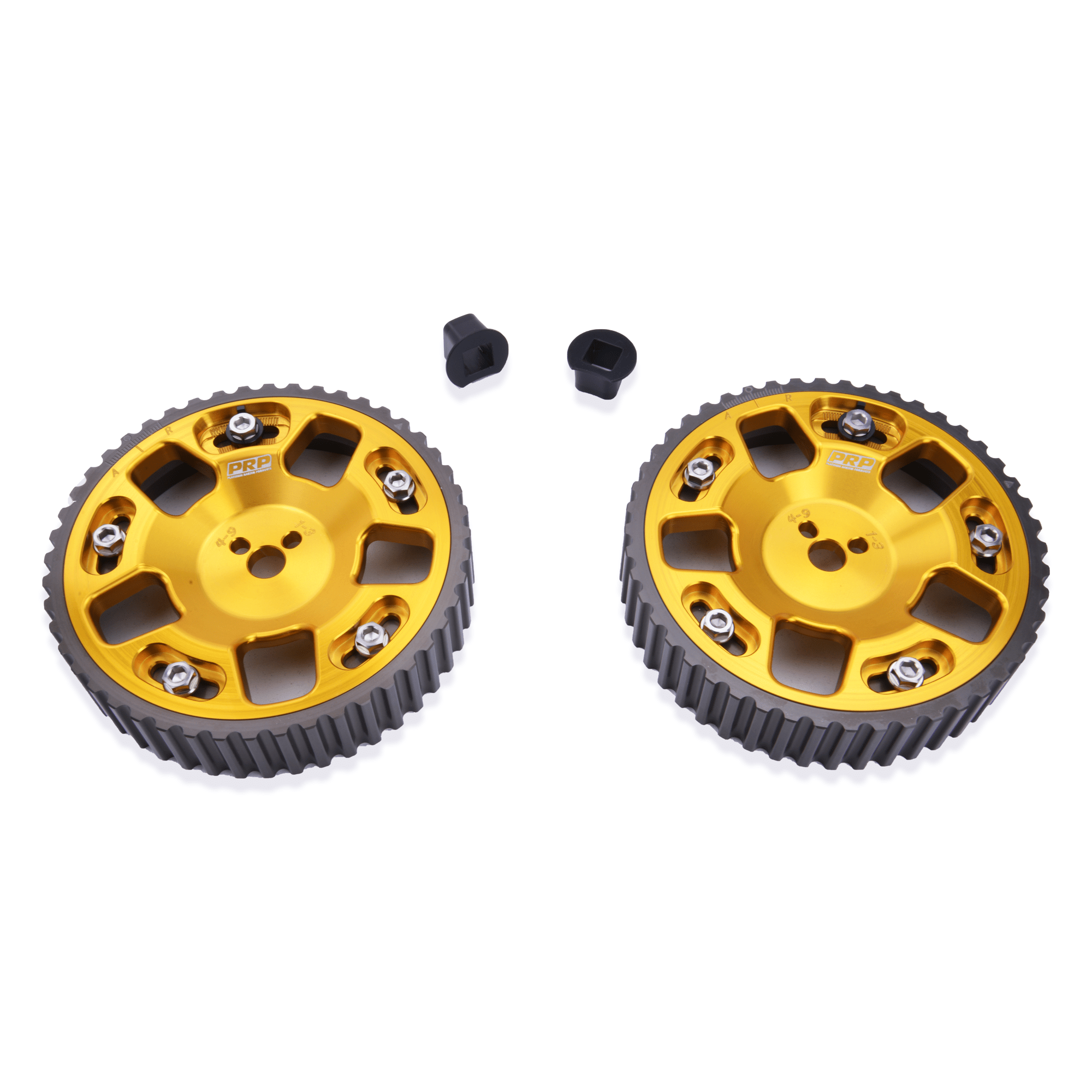 Platinum Racing Products Adjustable Cam Gear Gold / No thankyou / Two Gears (Non Mivec) EVO 4G63 Adjustable Cam Gears SR