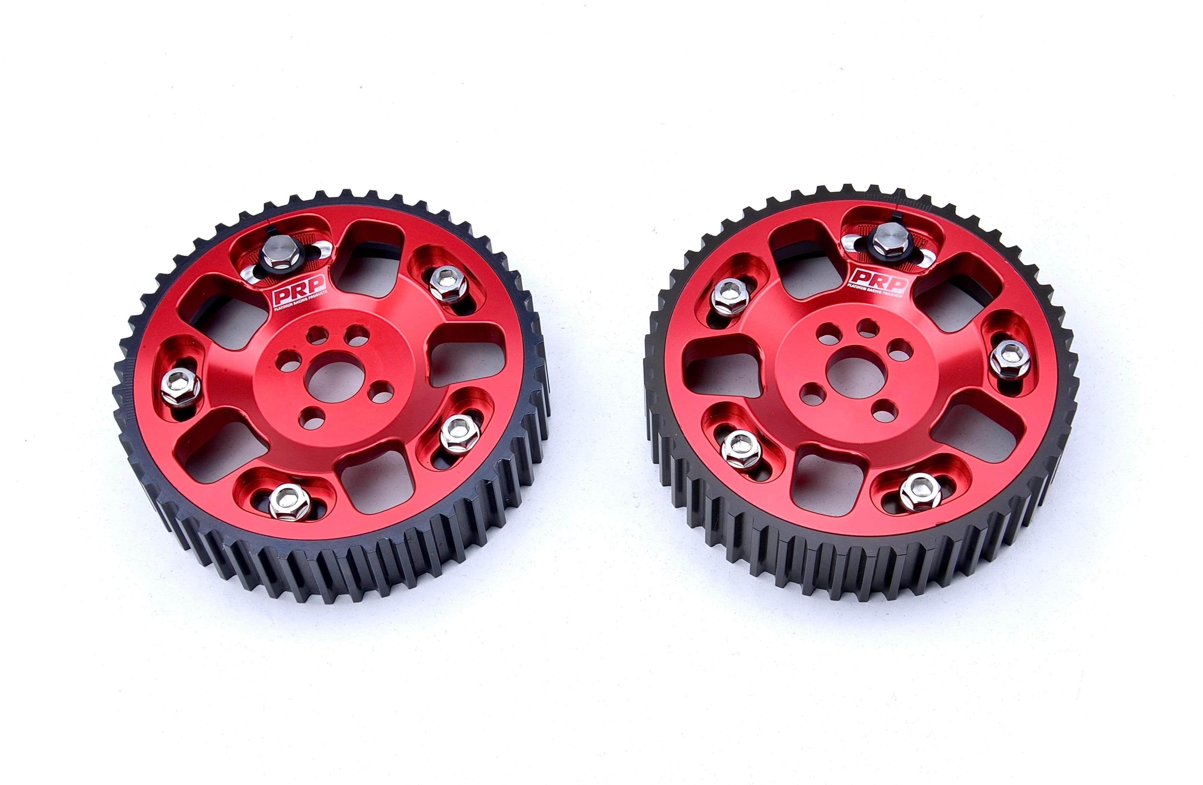 Platinum Racing Products Adjustable Cam Gear None required / Red CA18 Adjustable Cam Gears (PAIR) SR