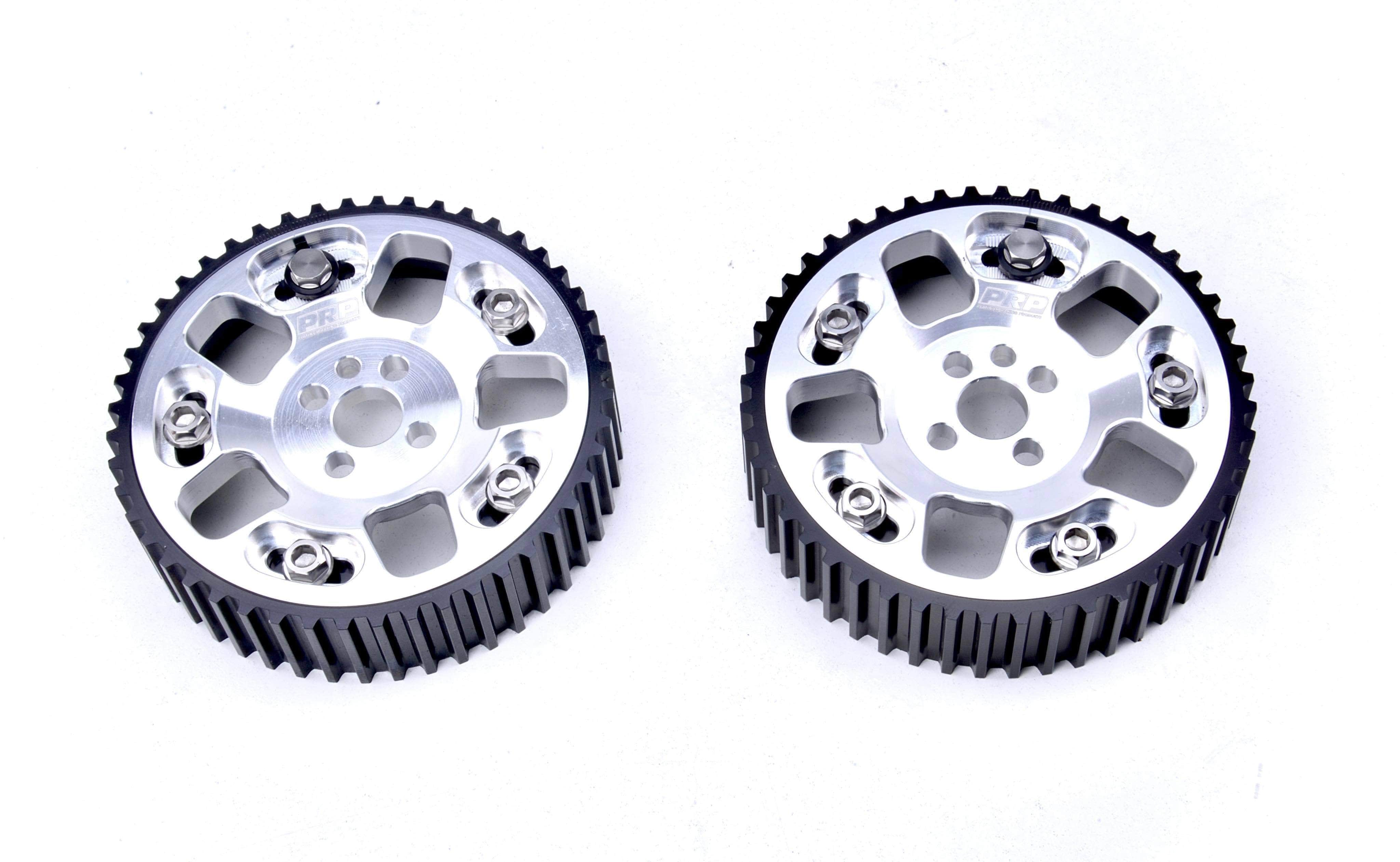 Platinum Racing Products Adjustable Cam Gear None required / Silver CA18 Adjustable Cam Gears (PAIR) SR
