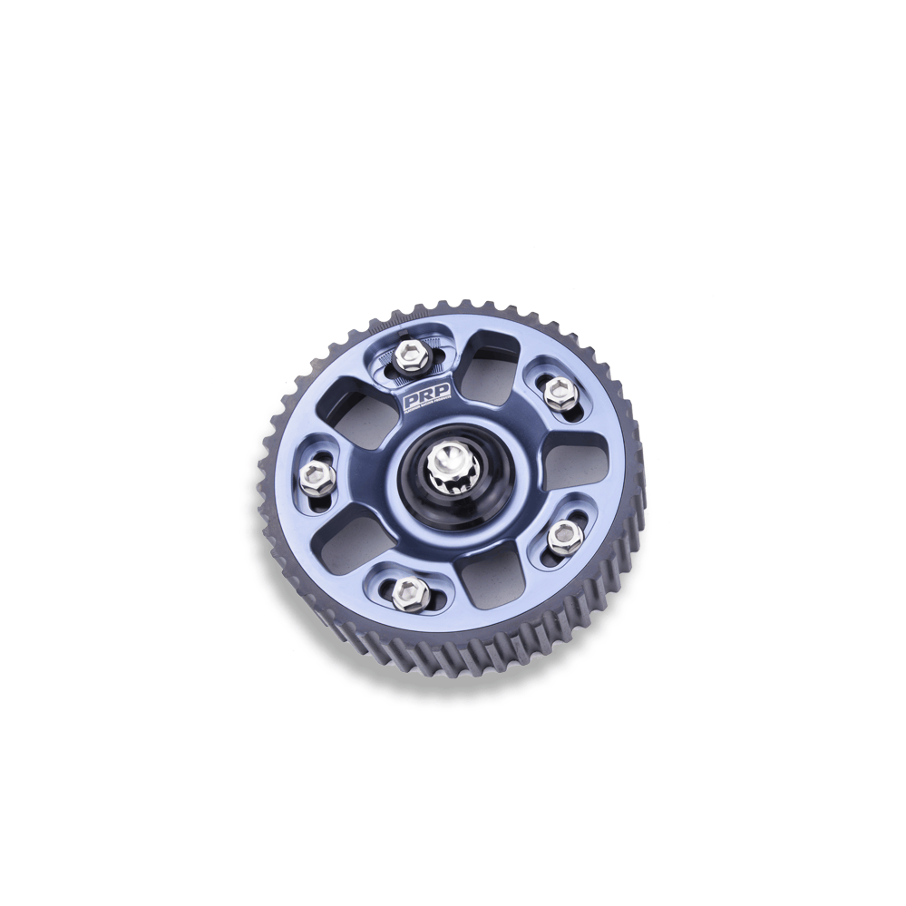 Platinum Racing Products Adjustable Cam Gear One Cam Gear / Grey / Add Billet Retainer and TI Bolt x 1 Adjustable ALLOY OUTER Cam Gears to suit 1JZ / 2JZ SR