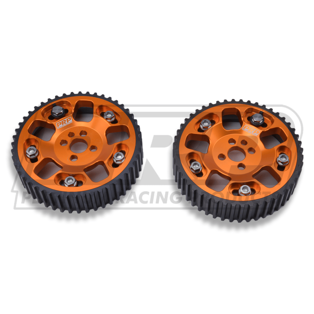 Platinum Racing Products Adjustable Cam Gear One Cam Gear / None required / Orange Adjustable ALLOY OUTER Cam Gears to suit RB20 / RB25 / RB26 SR