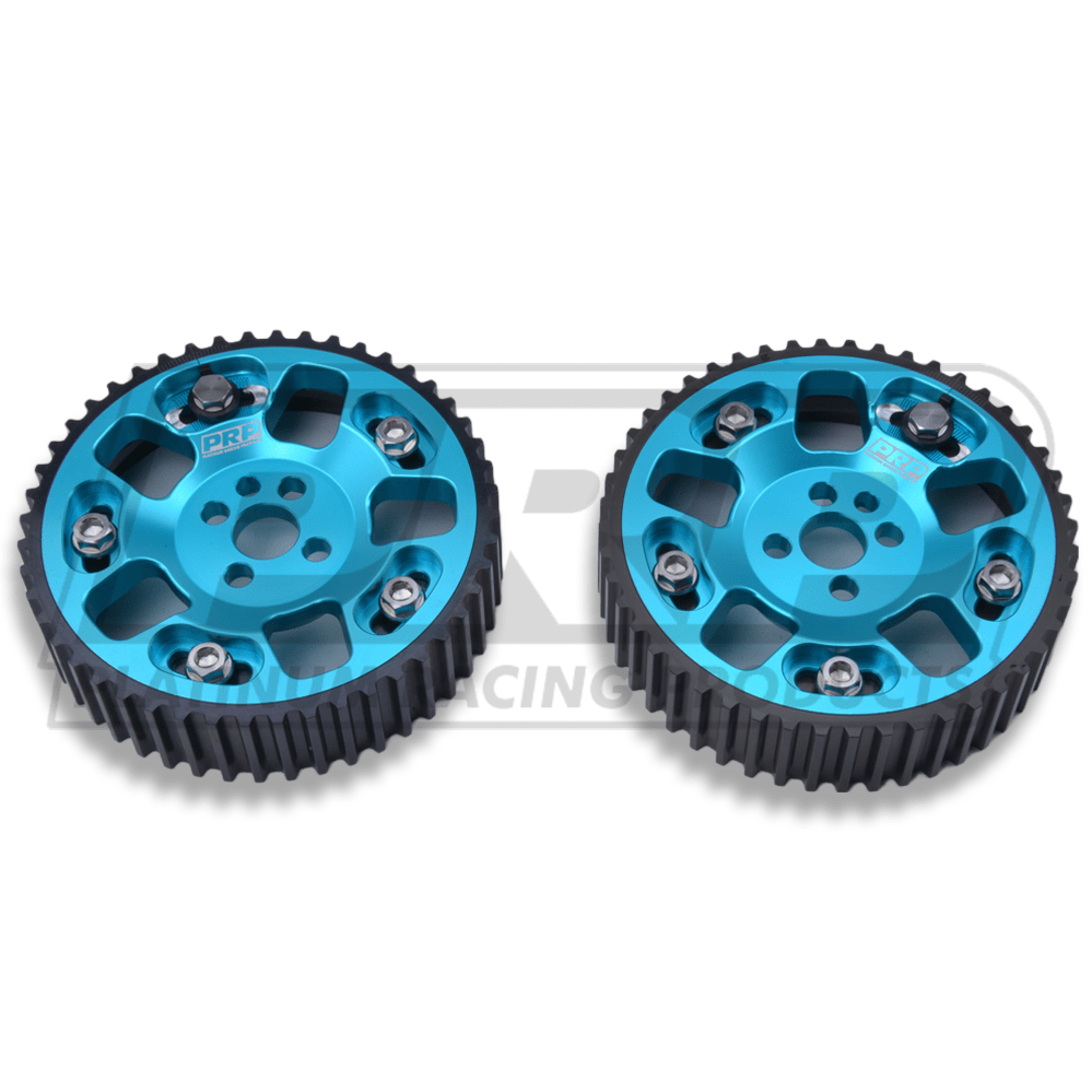 Platinum Racing Products Adjustable Cam Gear One Cam Gear / None required / Teal Adjustable ALLOY OUTER Cam Gears to suit RB20 / RB25 / RB26 SR