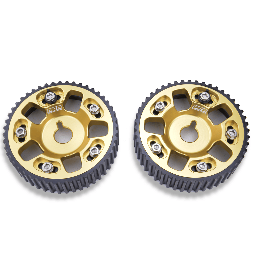 Platinum Racing Products Adjustable Cam Gear Two Cam Gears / Cardo Zinc / No thankyou Adjustable ALLOY OUTER Cam Gears to suit 1JZ / 2JZ SR