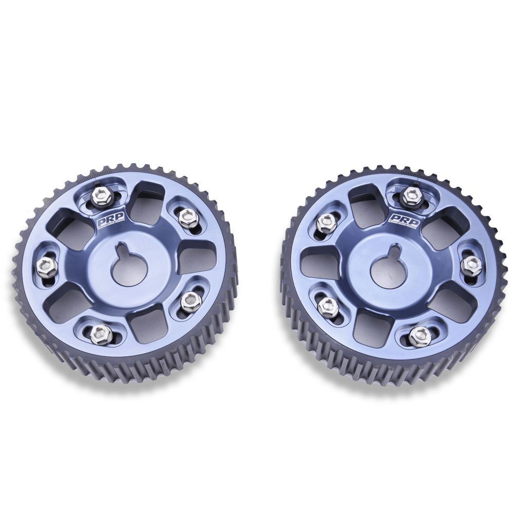 Platinum Racing Products Adjustable Cam Gear Two Cam Gears / Grey / No thankyou Adjustable ALLOY OUTER Cam Gears to suit 1JZ / 2JZ SR