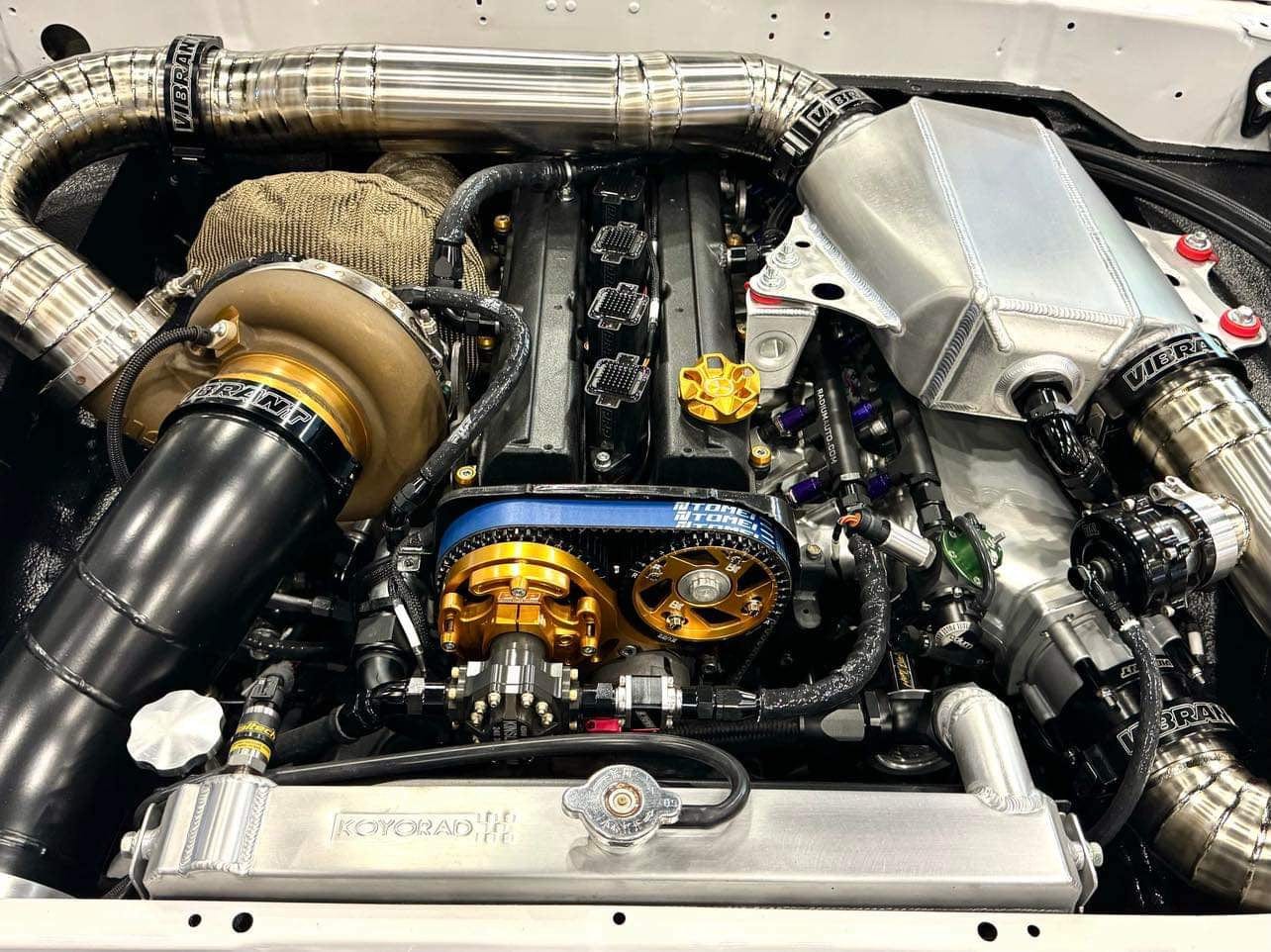 Platinum Racing Products Anodising Purple Compressor Cover Anodising SR