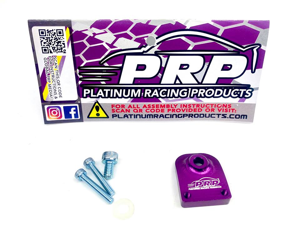 Platinum Racing Products Billet Purple / 4 Port Billet 3 and 4 Port Mac Valve Mount SR
