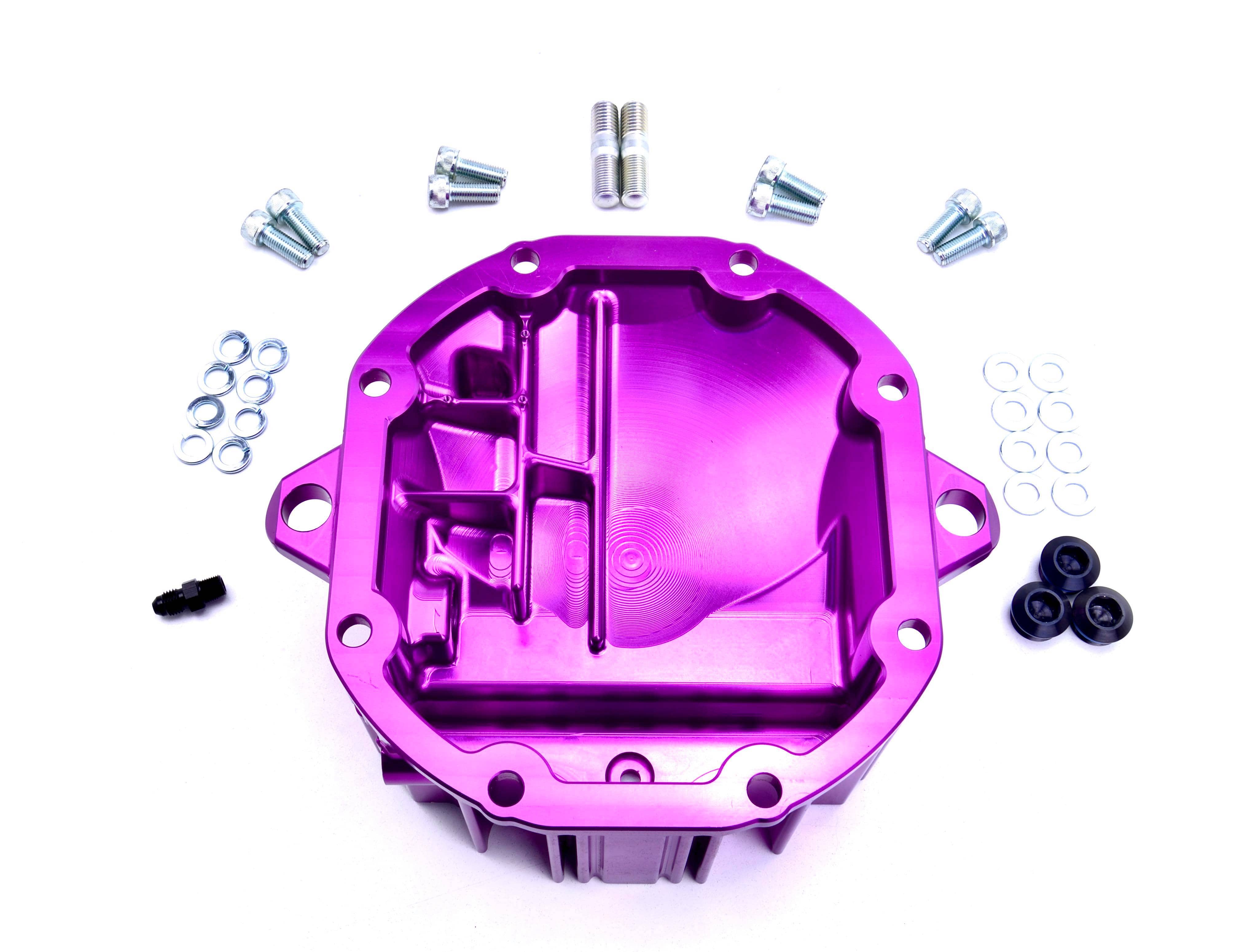 Platinum Racing Products Diff Hat SIlver / Nissan Silvia S15 R200 High Volume Billet Diff Hat To Suit Nissan Skyline DR30 / R32 / R33 / R34 SR