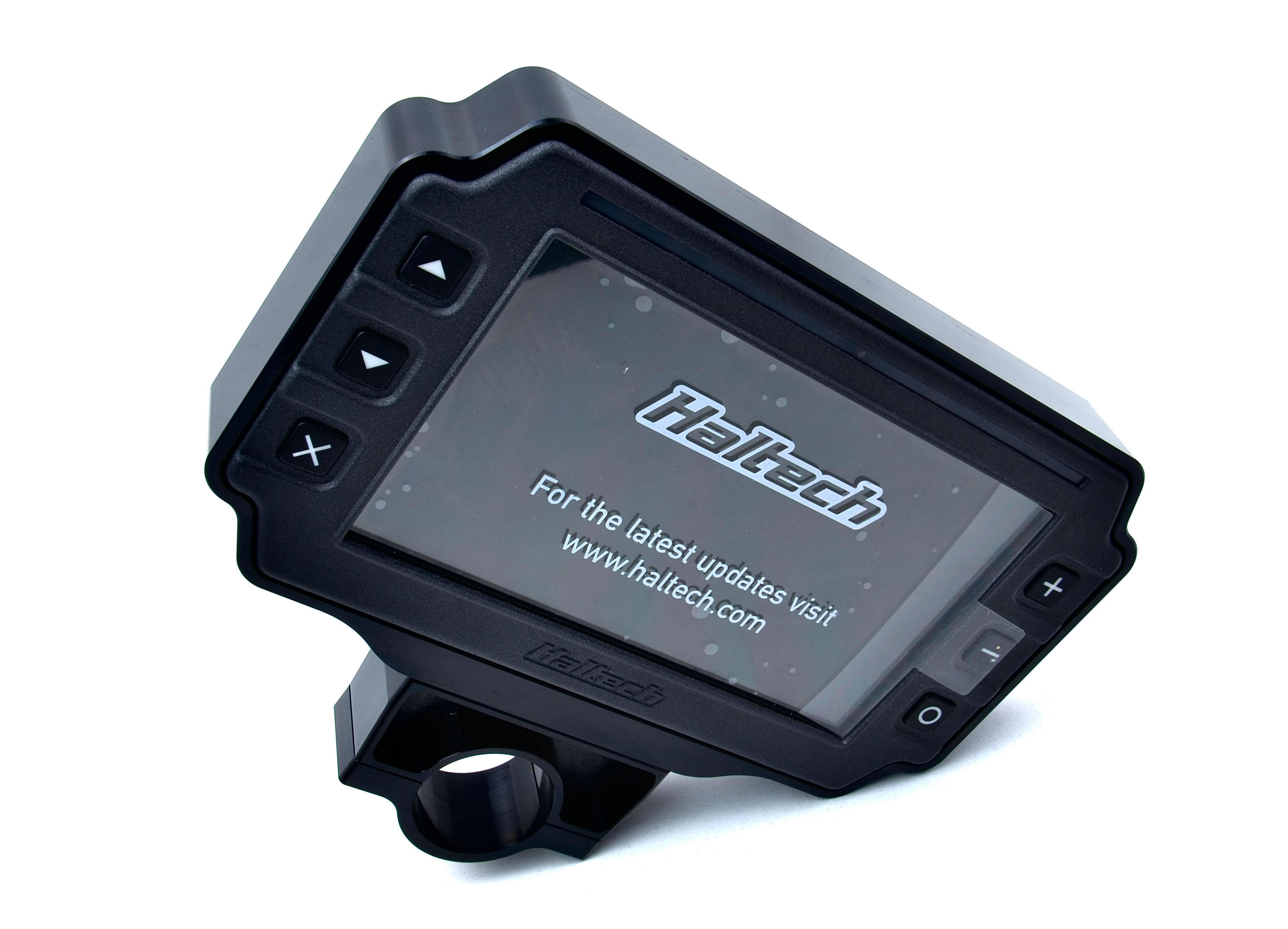 Platinum Racing Products Display Dash Mount Flush mount ( no mounts on the bottom ) / No / Cardo Zinc Haltech IC7 Display Dash Mount SR