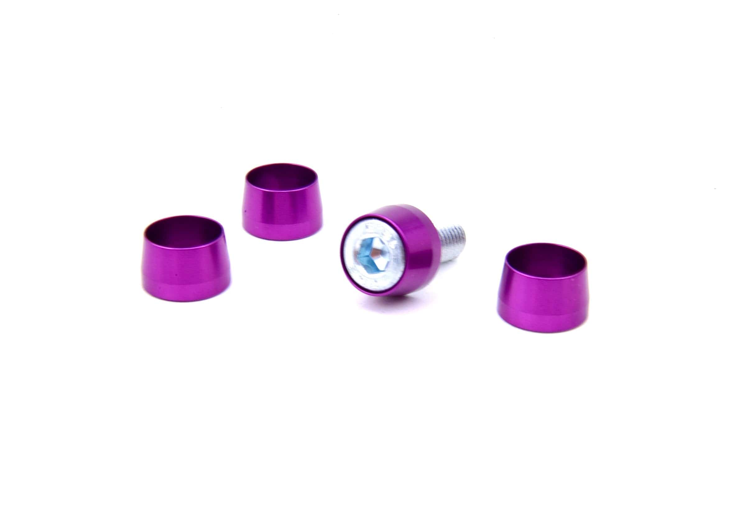 Platinum Racing Products Dress Up Washers 4 / Black / No thank you - I will use the bolts already in my coil kit VR38 Coilpack Dress Up Washer and Bolt Kit SR