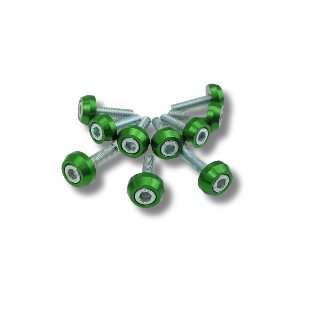 Platinum Racing Products Dress Up Washers Black Rocker Cover Dress Up Bolt Kit to suit Toyota 3RZ SR