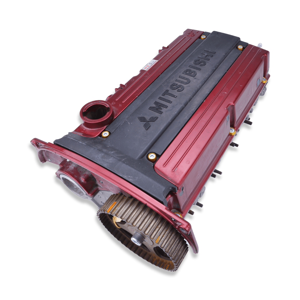 Platinum Racing Products Dress Up Washers Red Mitsubishi Evo 4G63 Cam Cover Dress Up Kit SR