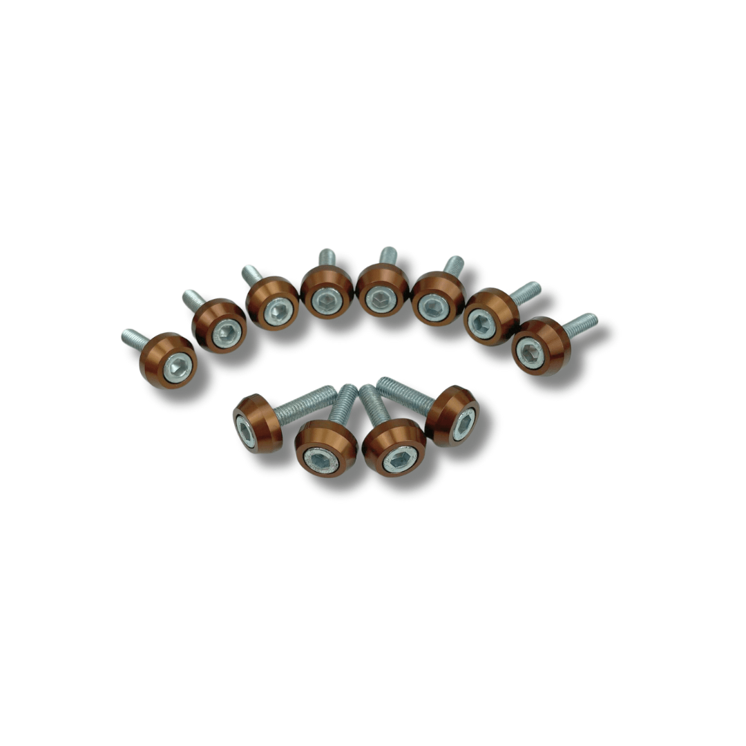 Platinum Racing Products Dress Up Washers Red Rocker Cover Dress Up Bolt Kit to suit Toyota 7MGTE SR