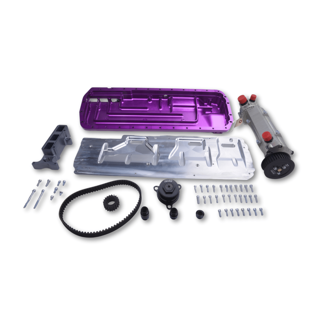 Platinum Racing Products Dry Sump Black / Using Brace Nissan RB 2WD Slimline Dry Sump Pan Kit SR