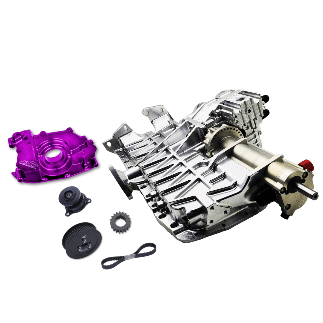 Platinum Racing Products Dry Sump Black / Using Brace / No Mech Fuel Pump Nissan RB 4WD Dry Sump Kit SR