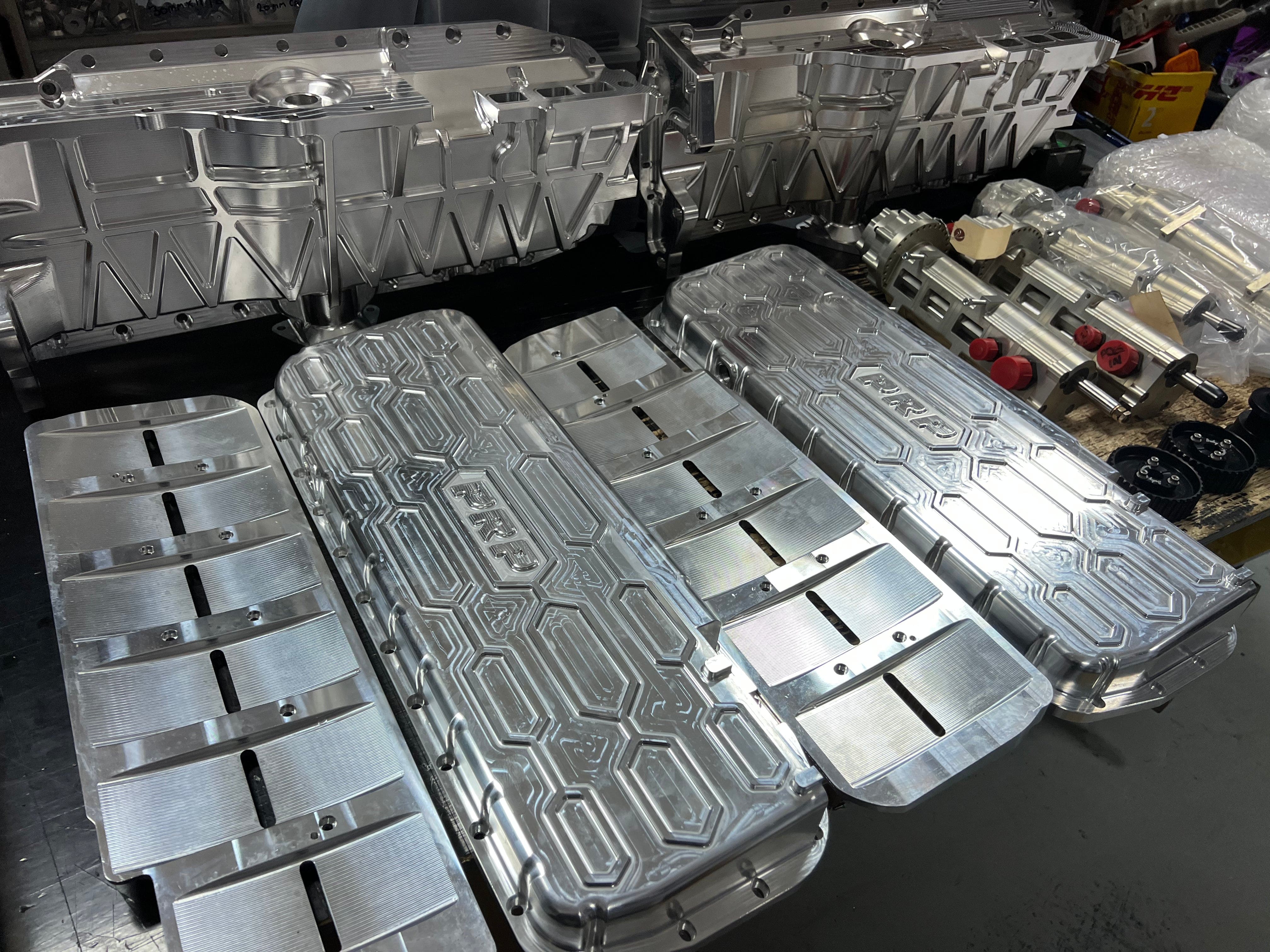 Platinum Racing Products Dry Sump Grey / Using Brace Nissan RB 2WD Dry Sump Kit SR