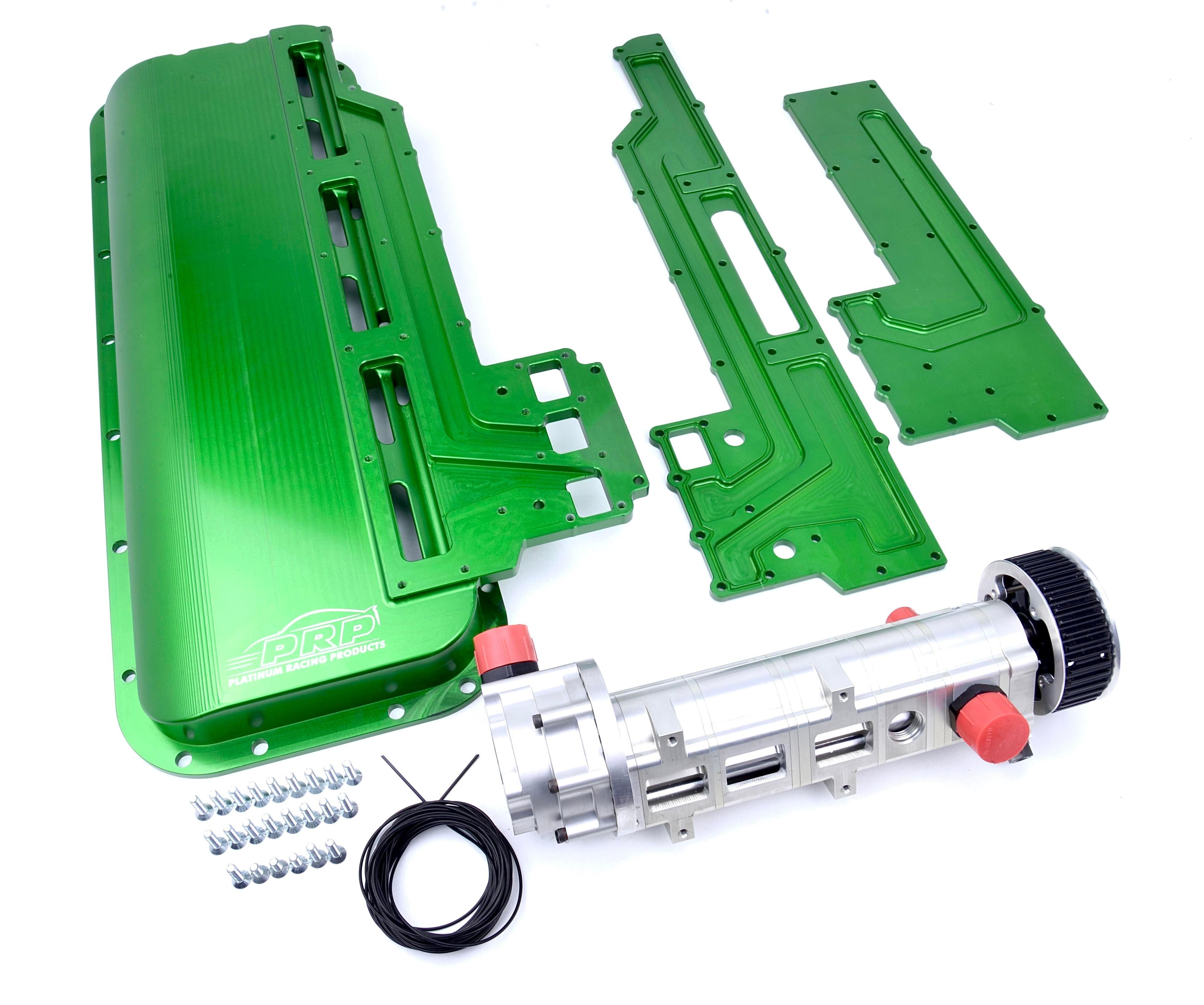 Platinum Racing Products Dry Sump I would like the full kit - Billet Sump Air Separator External Oil Pump / Purple Nissan TB48 Dry Sump SR