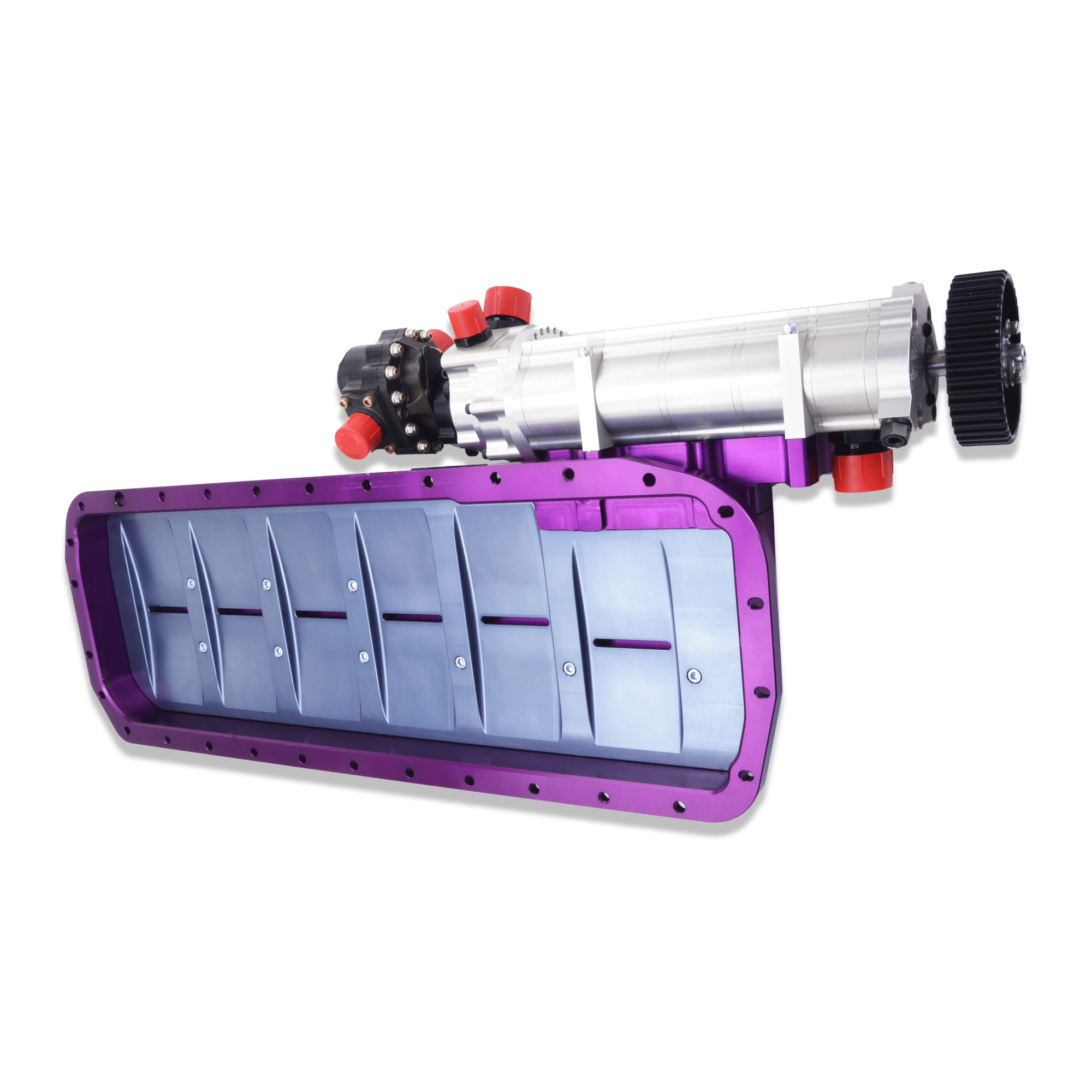 Platinum Racing Products Dry Sump Red / No Brace / Billet Block Nissan RB 2WD Dry Sump Kit SR