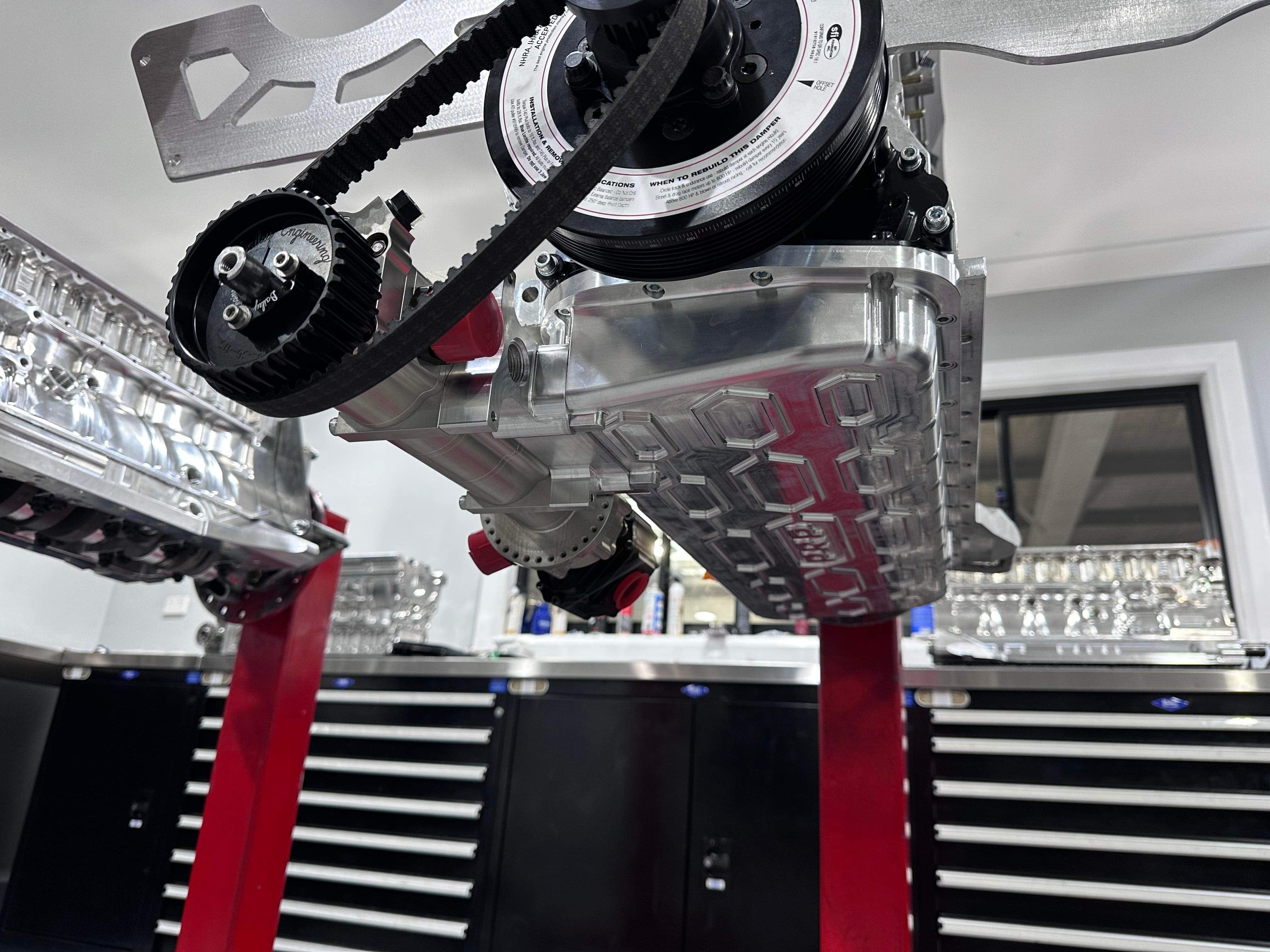 Platinum Racing Products Dry Sump Silver / Using Brace Nissan RB 2WD Dry Sump Kit SR