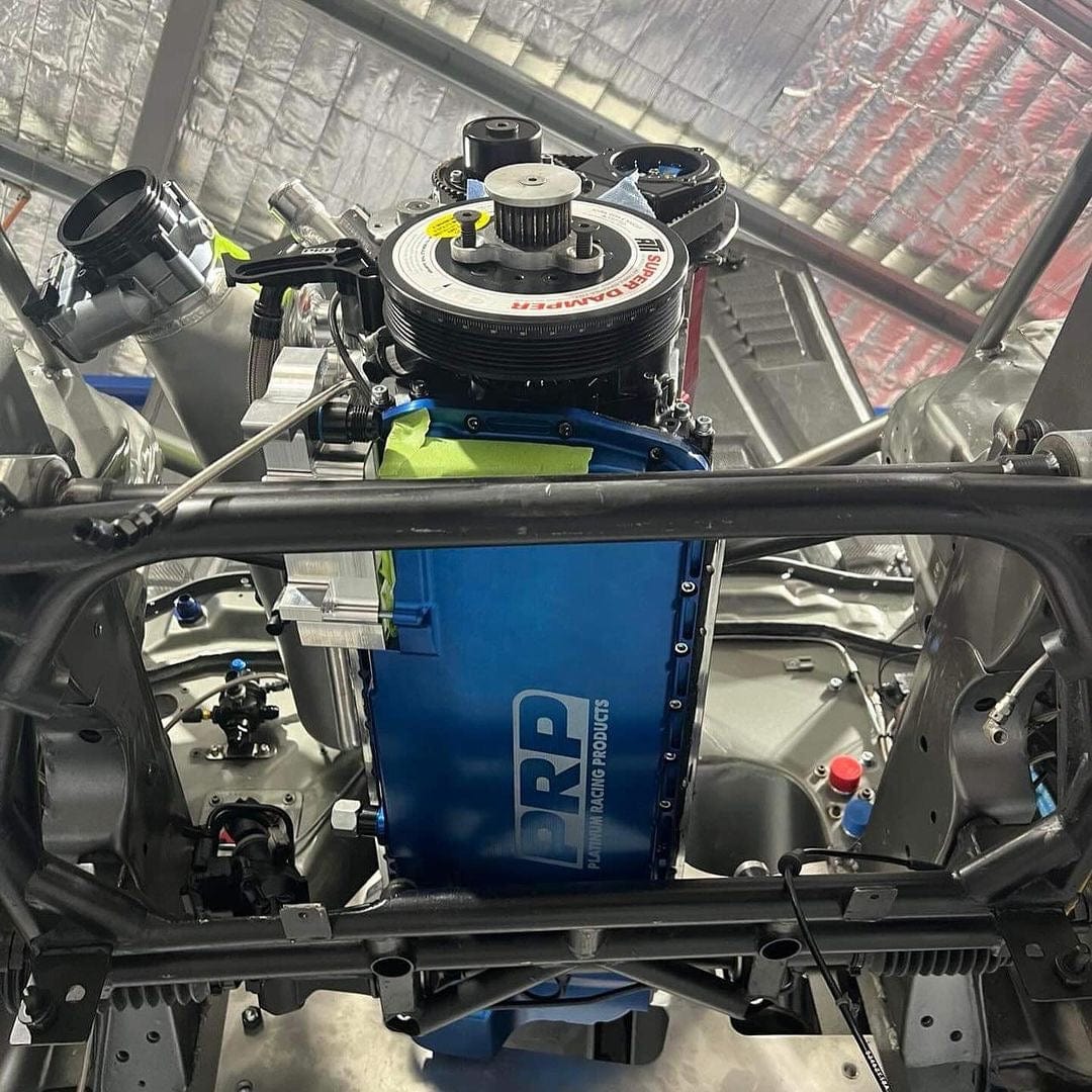 Platinum Racing Products Dry Sump Silver / Using Brace Nissan RB 2WD Slimline Dry Sump Pan Kit SR