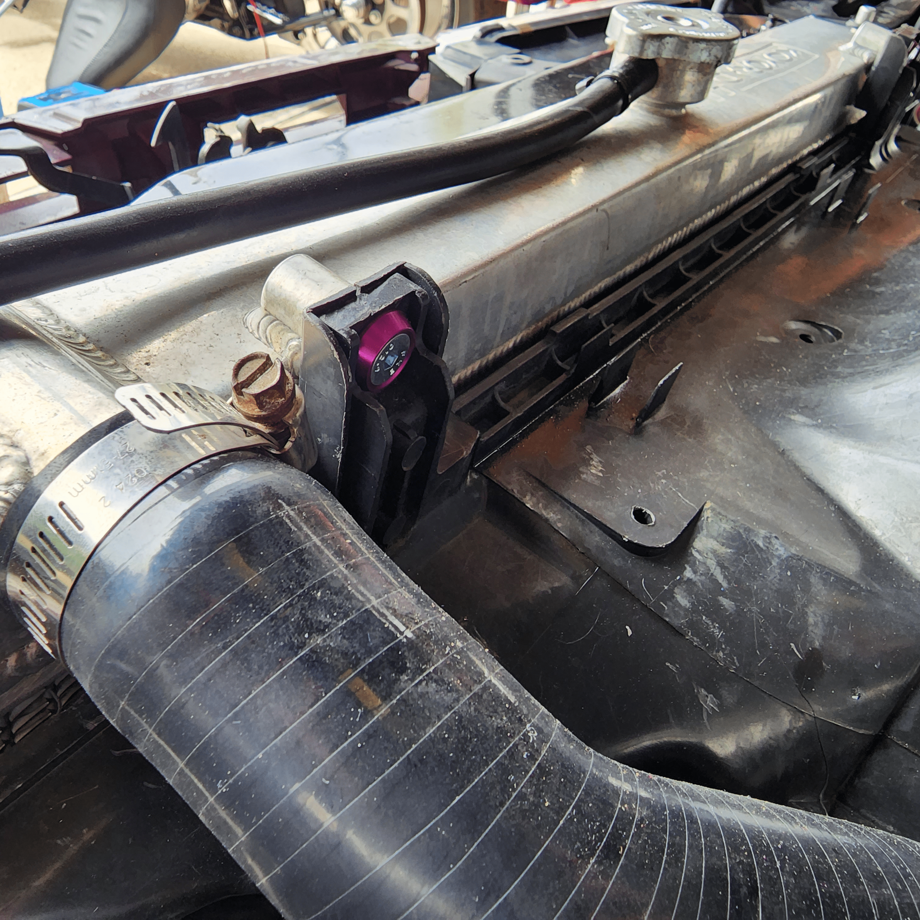 Platinum Racing Products Engine Bay Dress Up Kits Green / No Billet Oil Cap / Inc Radiator Bracket Kit inc Titanium Hardware Nissan "S Chassis" Engine Bay Dress Up Washer Kit SR