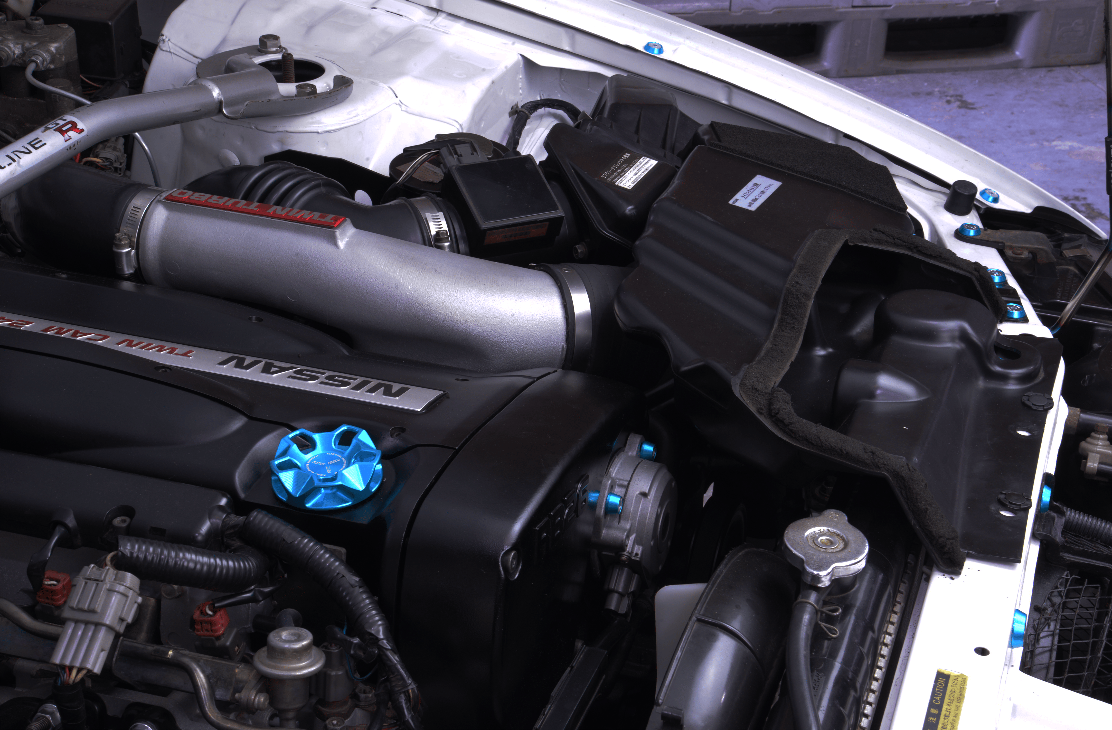 Platinum Racing Products Engine Bay Dress Up Kits Nissan "R Chassis" Engine Bay Dress Up Washer Kit SR