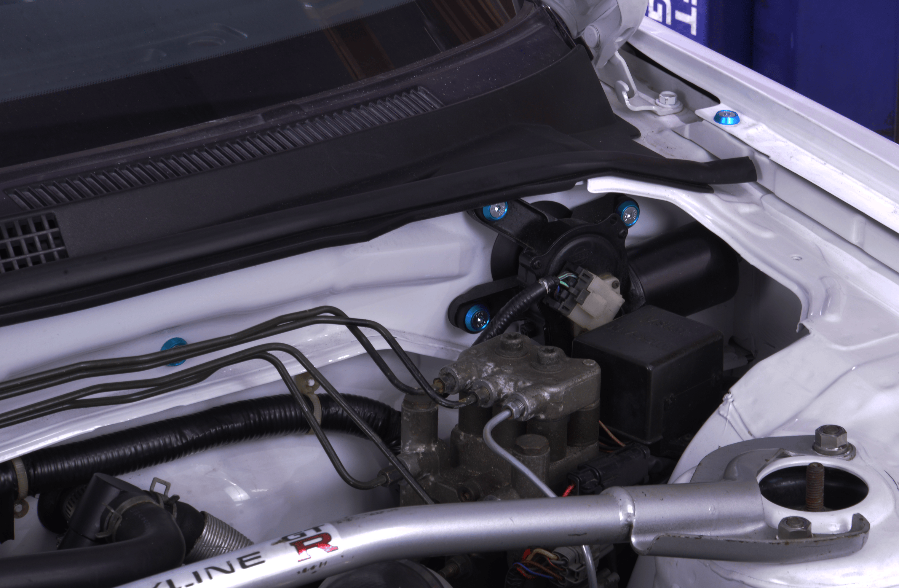 Platinum Racing Products Engine Bay Dress Up Kits Nissan "R Chassis" Engine Bay Dress Up Washer Kit SR